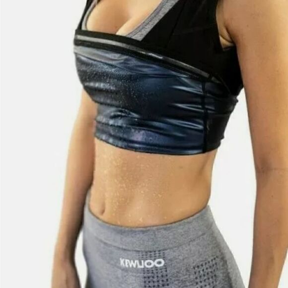 Men & Woman Body Sweat Shaper Sauva Vest - Picture 4 of 10